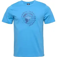 Umbro GLOBE GRAPHIC TEE Pánské triko, modrá, velikost