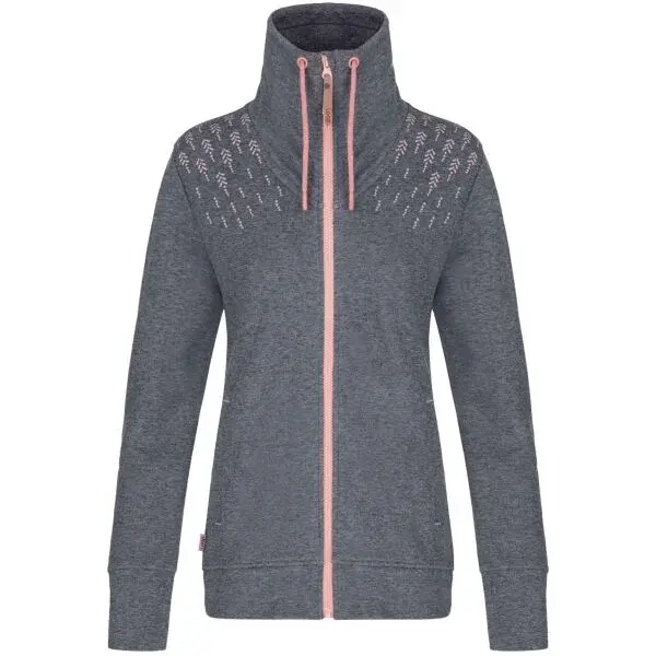 LOAP ECLANA Dámská mikina, šedá, velikost