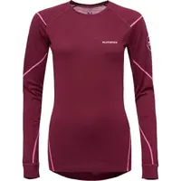 Klimatex WAAL MERINO Dámské merino triko, vínová, velikost XXL