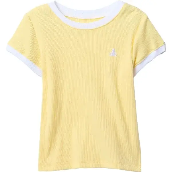 GAP RINGER Dívčí tričko, žlutá, velikost 2Y