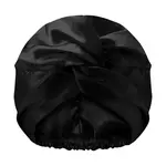 Vlasový turban GLOV Double Layer Anti-Frizz černá barva