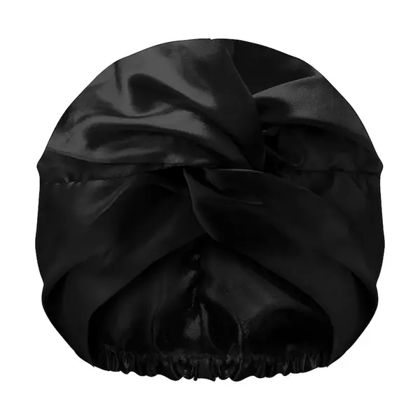 Vlasový turban GLOV Double Layer Anti-Frizz černá barva