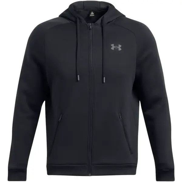 Under Armour ARMOUR FLEECE PRO Pánská mikina, černá, velikost S