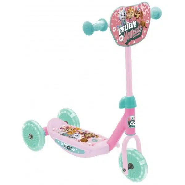 NICKELODEON BABY PATROL GIRLS Koloběžka, růžová, velikost