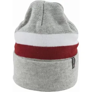 Finmark WINTER HAT Zimní pletená čepice, šedá, velikost UNI