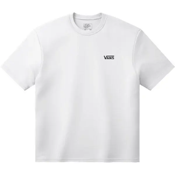Vans LEFT CHEST SS Pánské triko, bílá, velikost