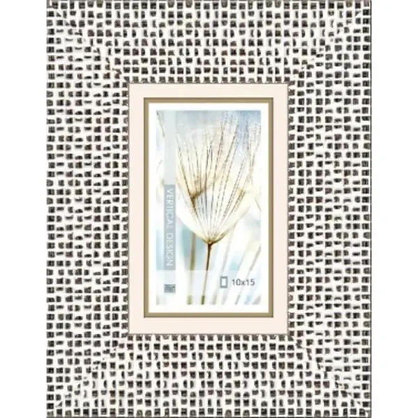 Fotorámeček Glamour 10x15 cm, stříbrný