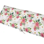 Zahradní polstr Rosie 50x118 cm, růže, bílý