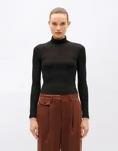Tričko Thinking MU Black Noe Cachemire Top BLACK