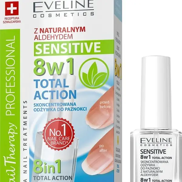 EVELINE SPA Nail Total 8v1 Sensitive Kondicionér na nehty 12 ml