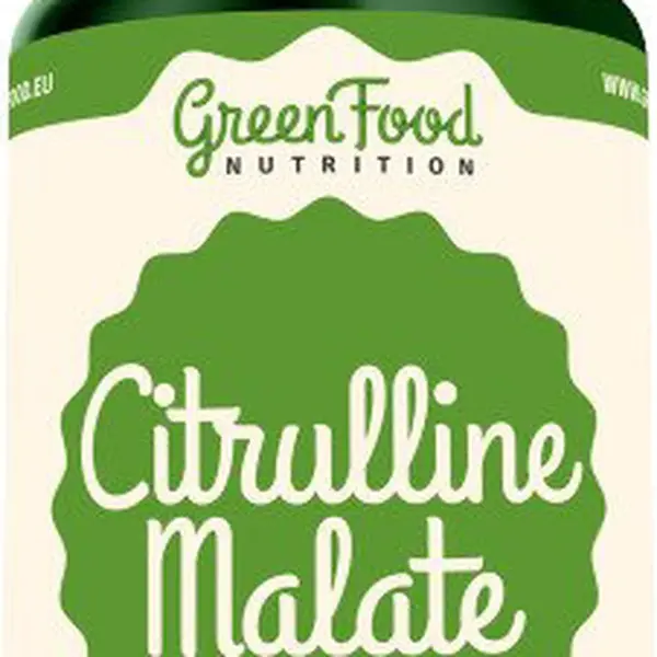 GREENFOOD NUTRITION Citrulline Malate 120 kapslí