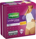 DEPEND Super L vyšší pas pro ženy 9 ks