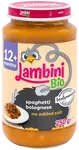 LAMBINI BIO Demeter příkrm špagety Bolognese 250 g