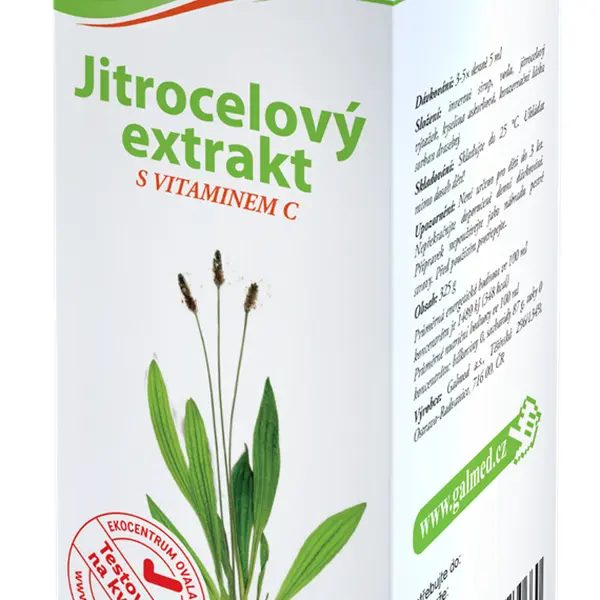 GALMED Jitrocelový sirup s vitamínem C 325 g