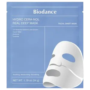 BIODANCE Hydro Cera-nol Real Deep Mask, Noční hydratační kolagenová maska 34 g