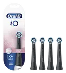 ORAL-B iO Series Gentle Care, kartáčkové hlavy pro citlivé dásně, černé 4 ks