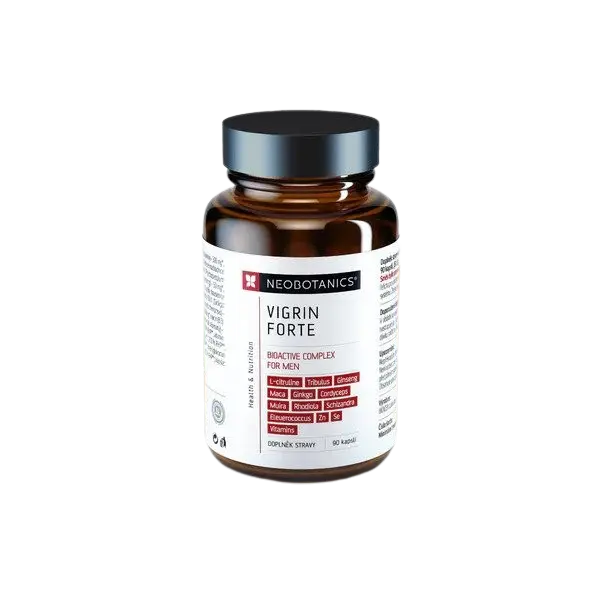 NEOBOTANICS Vigrin Forte X9 pro vytrvalost a vitalitu 90 kapslí