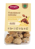 ZEMANKA Bio sušenky s čokoládou a banánovým prachem 100 g