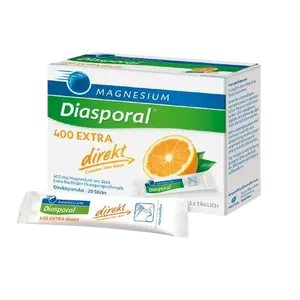 MAGNESIUM-DIASPORAL 400 EXTRA direkt, pomeranč 20 sáčků