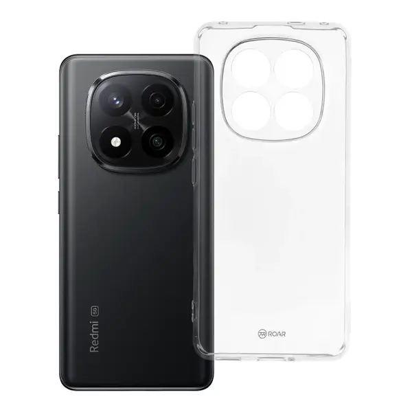 Zadní kryt ROAR case ALL DAY COLORFUL JELLY pro Xiaomi Redmi Note 14 Pro+ 5G, transparentní
