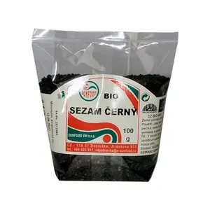 SUNFOOD Sezamové semínko černé BIO 100 g