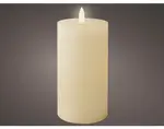 LED sviečka Lumineo 7x15 cm, krémová%