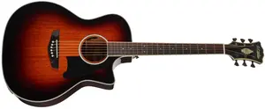 D'Angelico Excel Gramercy Mahogany Burst