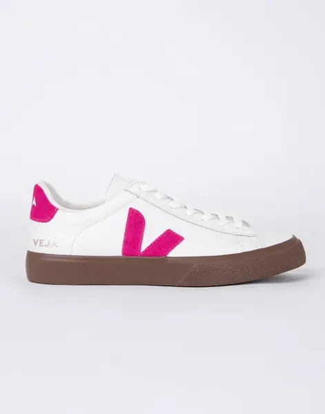 Veja Campo Leather WHITE_PINK_BARK 40