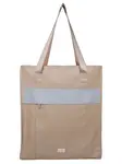 OAK25 Shopper  tmavobéžová / sivá