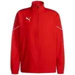 PUMA Športová bunda  červená / biela