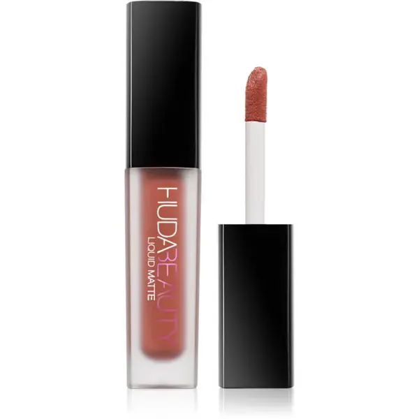 Huda Beauty Liquid Matte Mini tekutá rtěnka s matným finišem odstín Trendsetter 1.9 ml