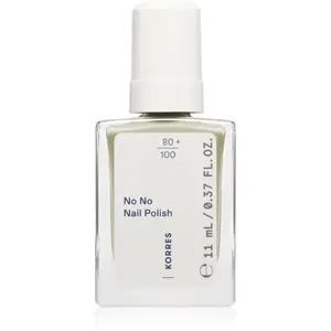 Korres No No Nail Polish pečující lak na nehty odstín 82 Mint Green 11 ml