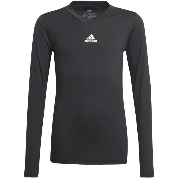 adidas TEAM BASE TEE Y Juniorské futbalové tričko, čierna, veľkosť