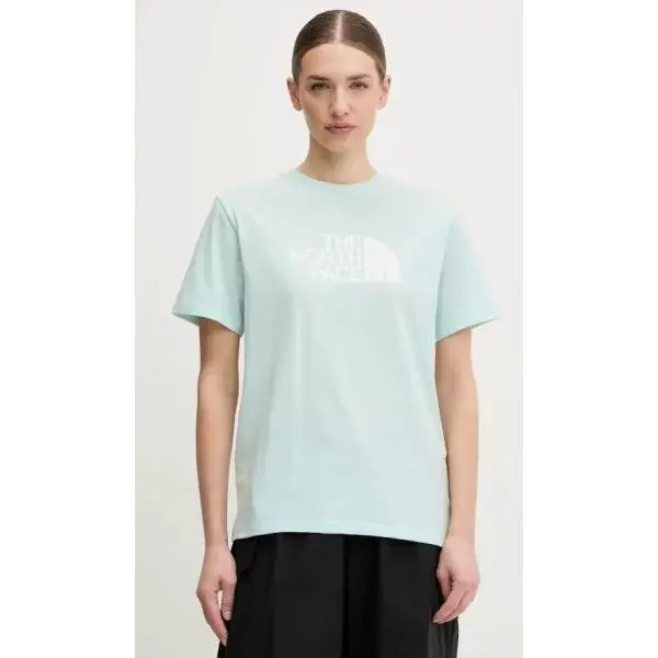 The North Face W EVOLUTION HALF DOME RELAXED SHORT SLEE Dámské tričko, světle zelená, velikost