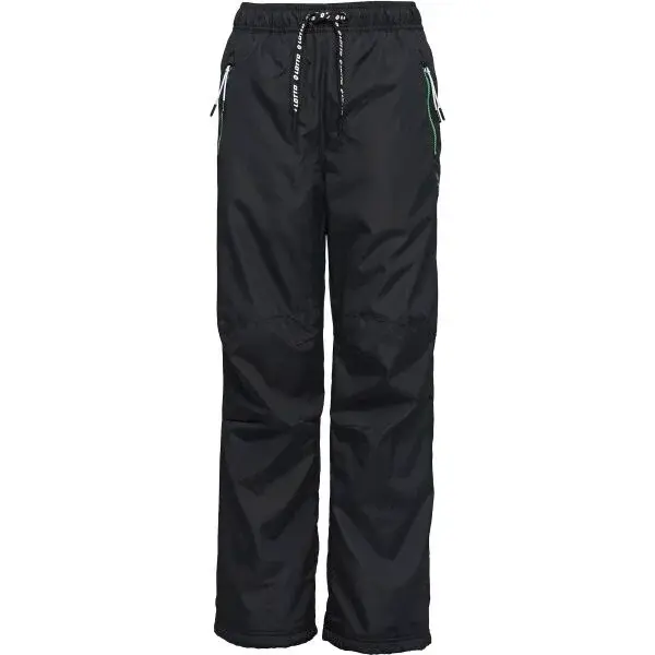 Lotto THERYX Chlapecké zimní šusťákové kalhoty, černá, velikost 152-158