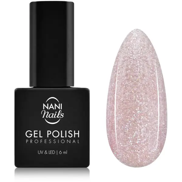 NaniNails NANI Professional gelový lak na nehty odstín Frozen Raspberry 6 ml