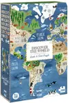 Velké puzzle Objevuj svět - 200 pcs