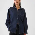 GAP Chambray oversize košile Big Shirt - Dámské