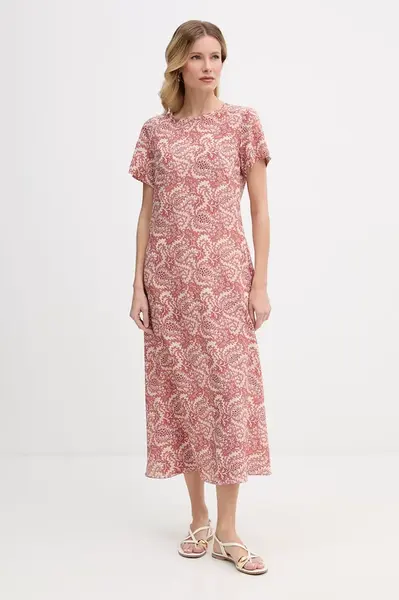 Weekend Max Mara Hedvábné šaty Weekend Max Mara CRESPO