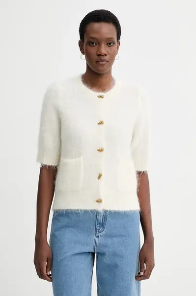 Kardigan s příměsí vlny MUNTHE LOCCA