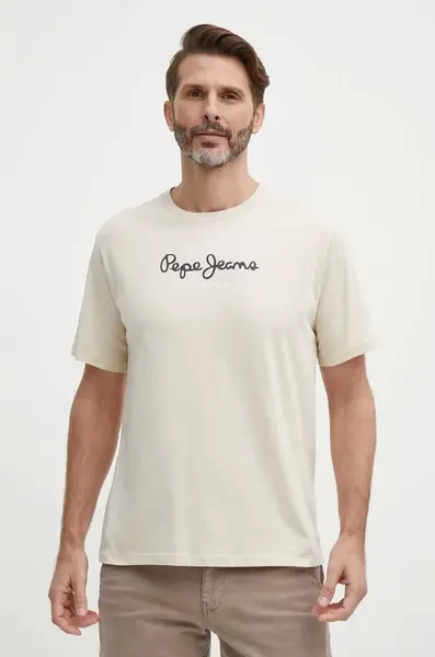 Bavlněné tričko Pepe Jeans Eggo N