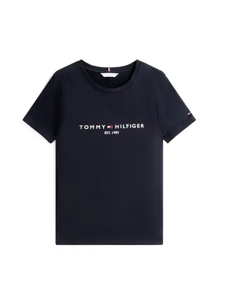 TOMMY HILFIGER Tričko  námornícka modrá / biela
