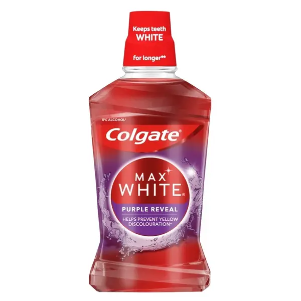 COLGATE Max White Purple Reveal ústní voda 500 ml