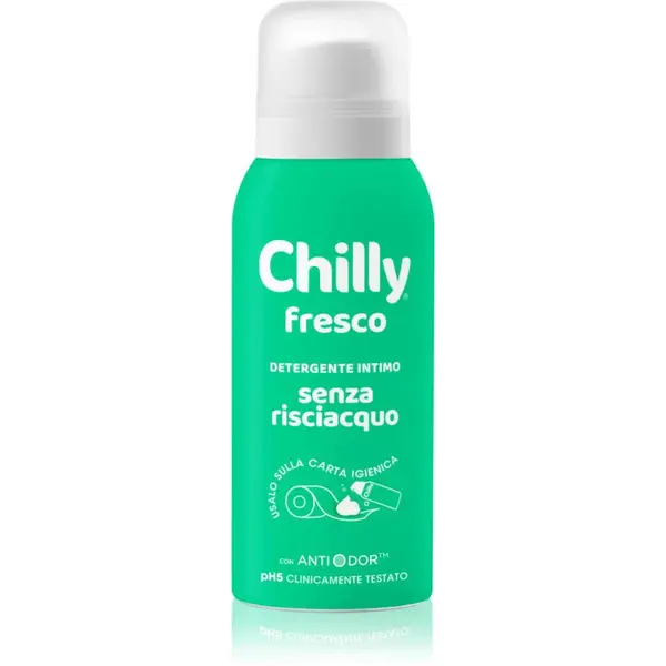 Chilly Fresh No Rinse osvěžující čisticí pěna na intimní hygienu 100 ml