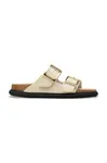 Kožené pantofle Birkenstock Arizona Droplet Buckle
