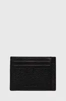 Kožené pouzdro na karty Coccinelle černá barva