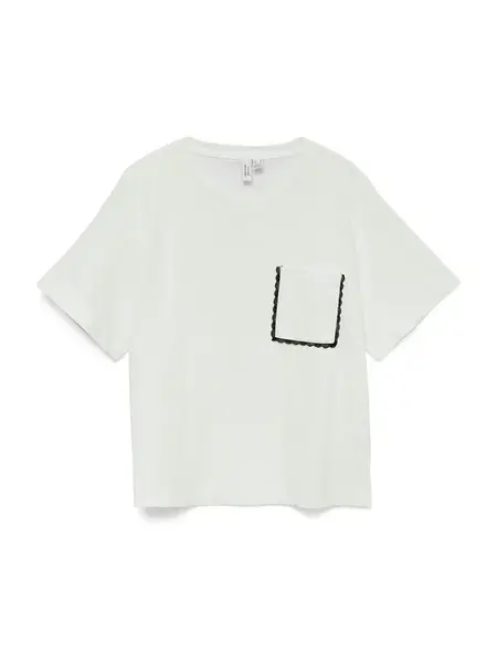 VERO MODA Tričko 'VMJUMBO'  čierna / biela