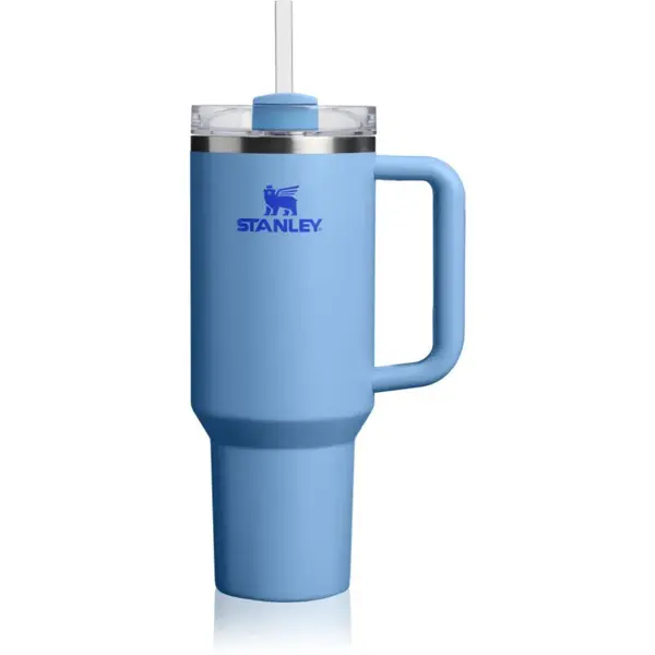 Stanley Quencher H2.O FlowState™ Tumbler tumbler z nehrdzavejúcej ocele s rúrkou veľký Blue Sky 1180 ml