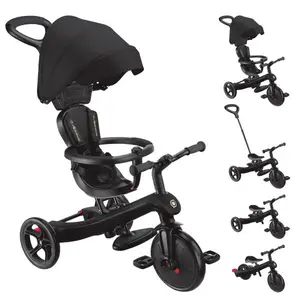 Globber tříkolka Explorer Trike 4in1 Black