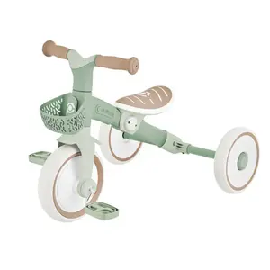 Globber dětské odrážedlo tříkolové - Learning Trike 2in1 PLUS Ecologic Pistachio